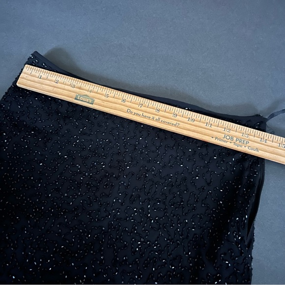 J Laxmi Black Beaded Skirt Size M-S - Picture 4 of 10